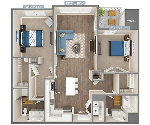 Floor plan BM08-1125