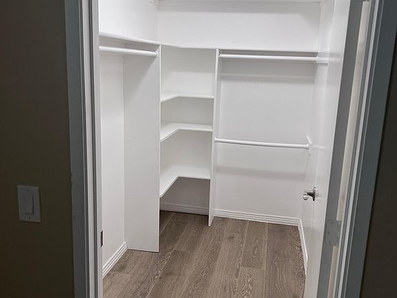 Master bedroom closet