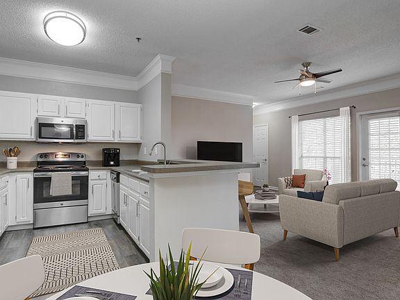 Open Floor Plan Dining Area