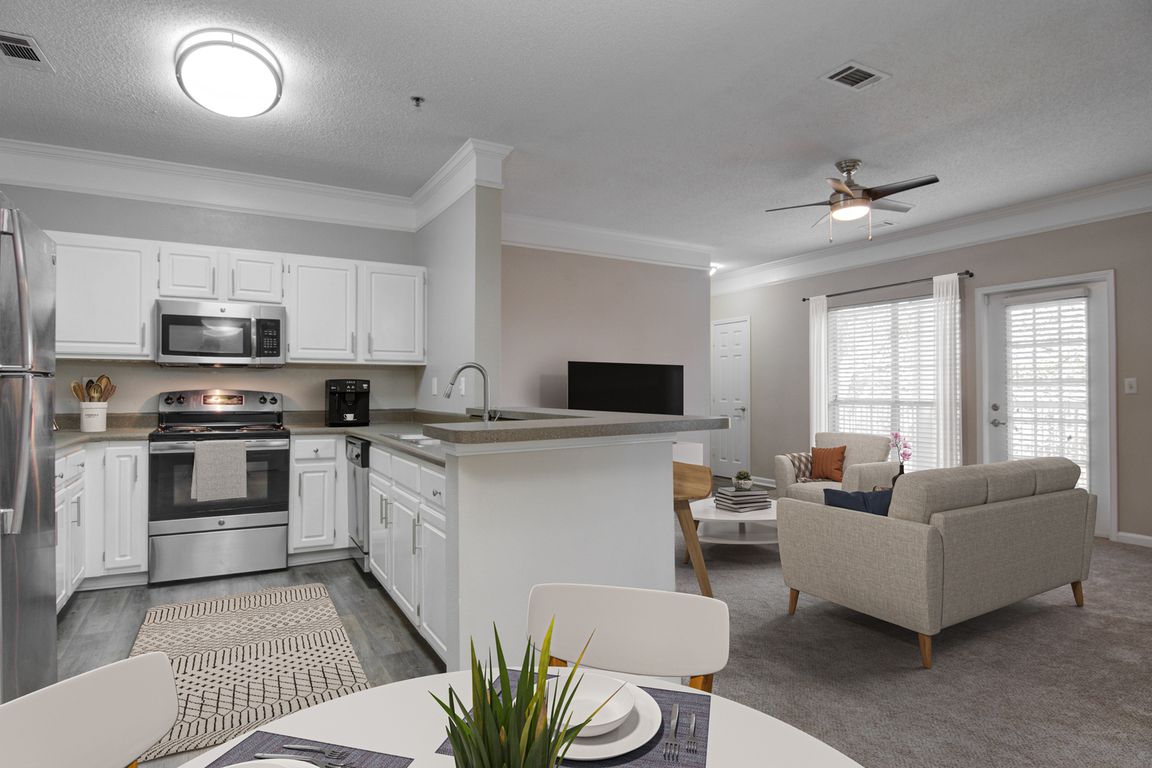 Open Floor Plan Dining Area