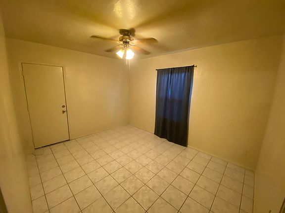 Bedroom 2.... with access to the back yard
