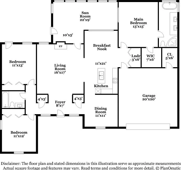 3 bed, 2.0 bath, 1611 sqft, $2,110 — Photo 2