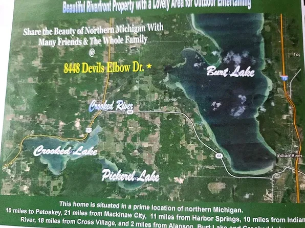 8448 Devils Elbow Dr, Brutus, MI 49716