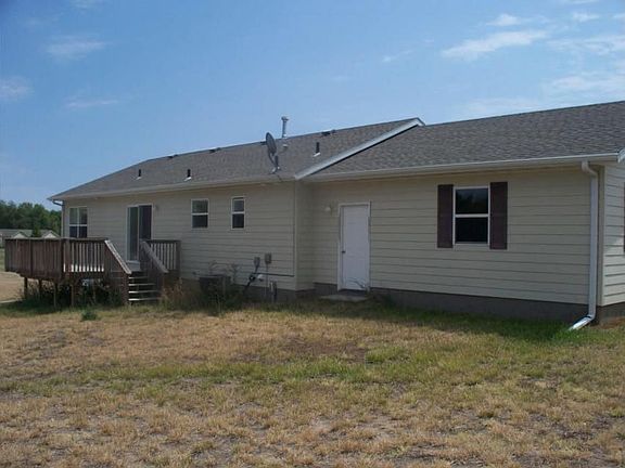 Back side of home