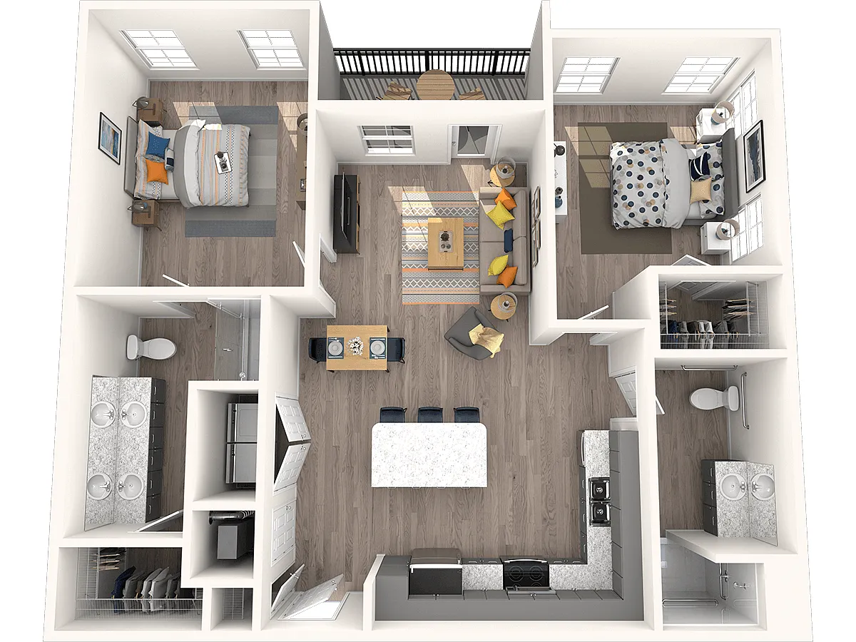 Floor plan B2