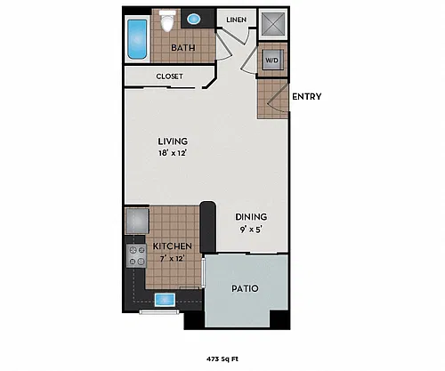 Floor plan Cashmere