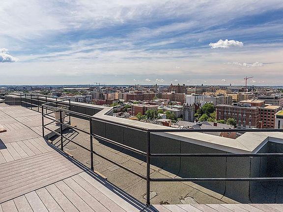 Rooftop access for residents