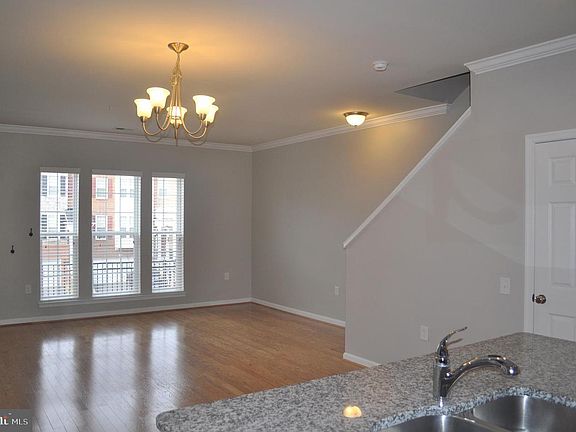 Living & Dining Area, Coat Closet at Right