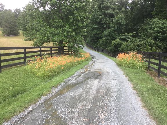 Cottage is located off a gravel road, about a mile and a hal