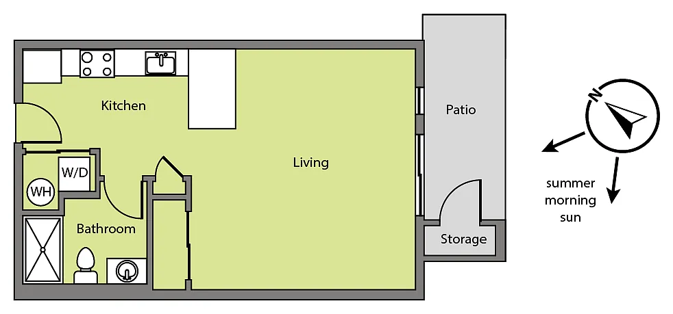 Floor plan 115 Chile line - Ground Floor
