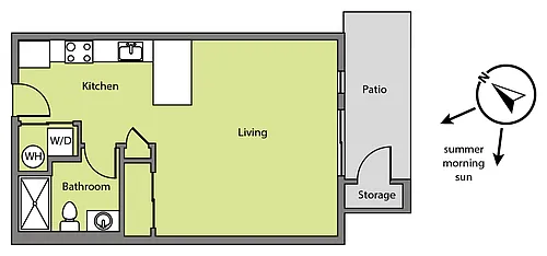 Floor plan 115 Chile line - Ground Floor
