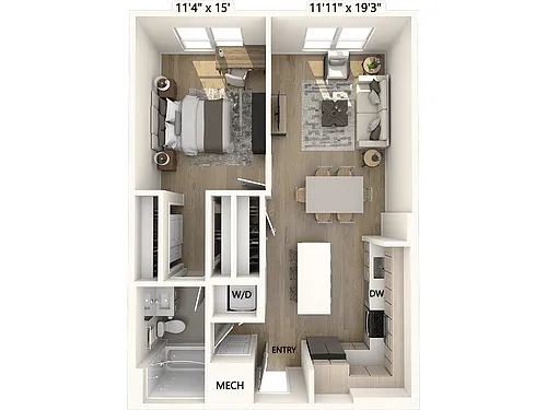 Floor plan A3BM - Design Collection II