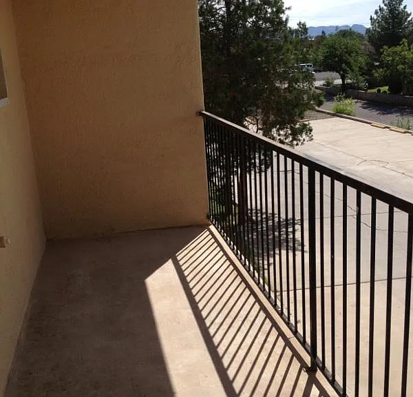 Great Balcony! Plenty of space for bistro table! Perfect for coffee in the morning