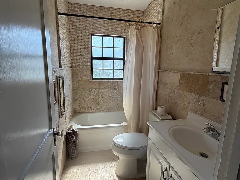 First bathroom