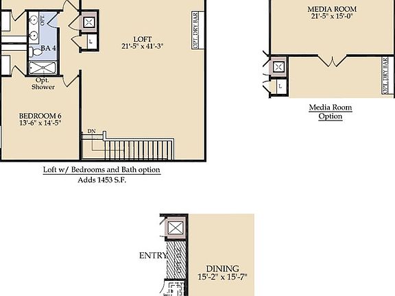 Second Floor Options