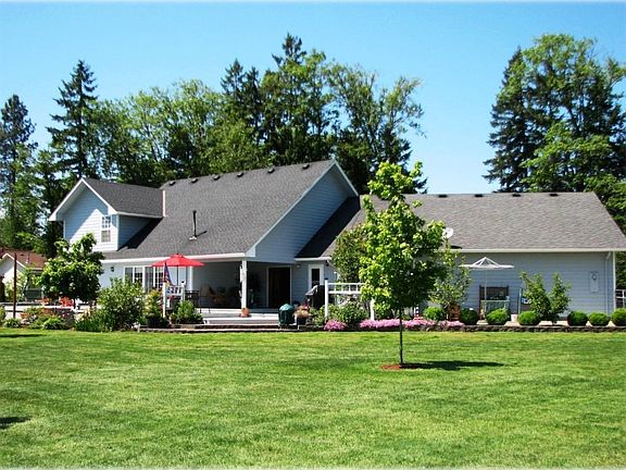 Back of Home with Acreage