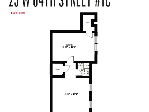 2nd image of 25 W 64th St #1C1
