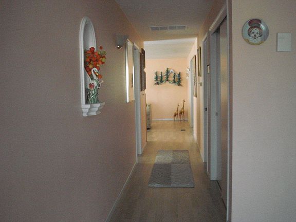 hall way from entrance