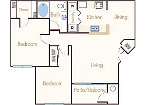 Floor plan Highland Affordable