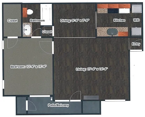 Floor plan A1