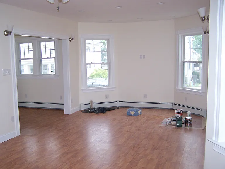 living room and foyer
