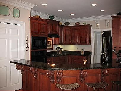 Gournet Kitchen w/Custom Cherry Cabinetry