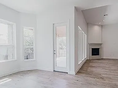 Backyard entrance