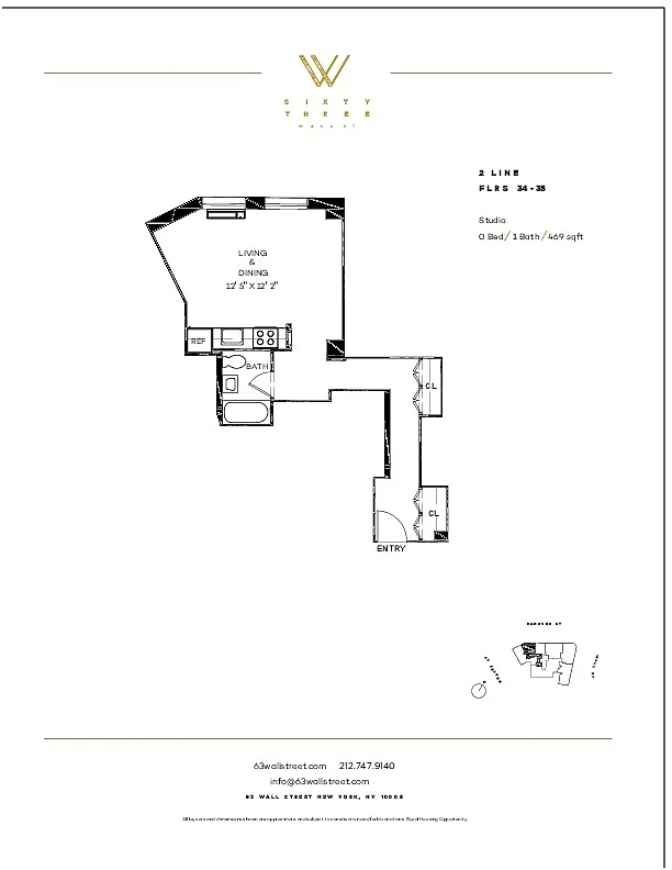 Building Photo - 63 Wall St #3502