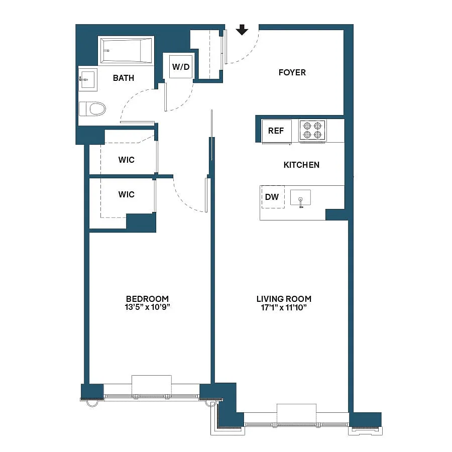 Floor plan A06A