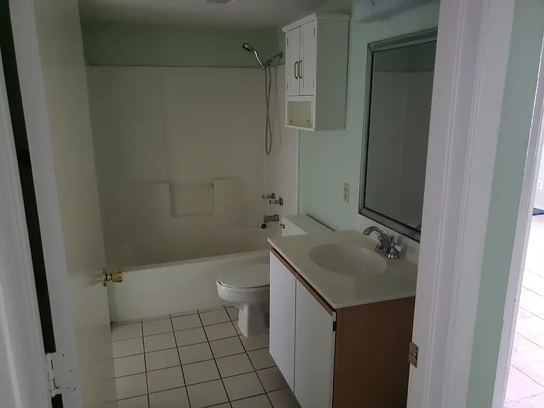 Master bathroom.