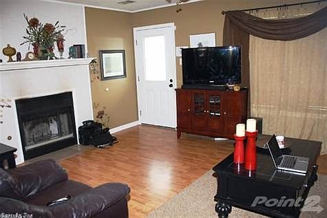 with great fireplace for the cold nights ahead
