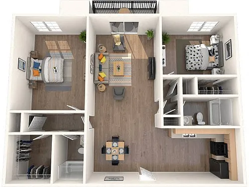 Floor plan B2