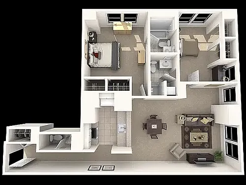 Floor plan B5R