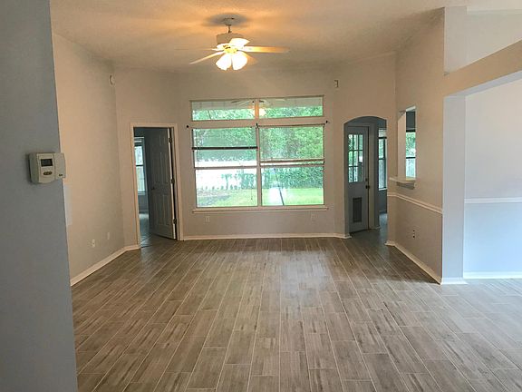 VIEW FROM FRONT DOOR/ GREAT ROOM