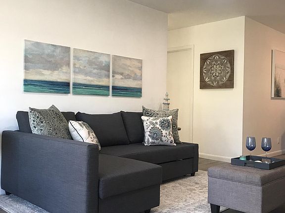 Entry door view of living room/ family room