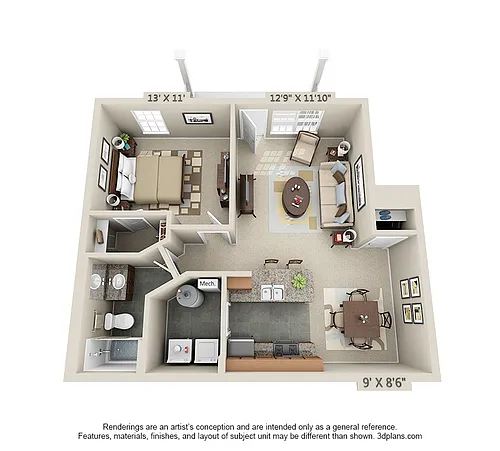 Floor plan The Poppy I