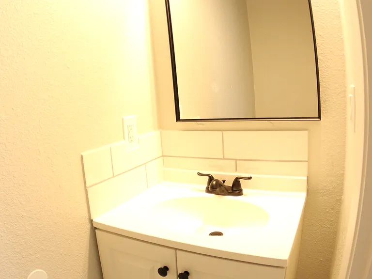 1/2 Bath in the Master Bedroom