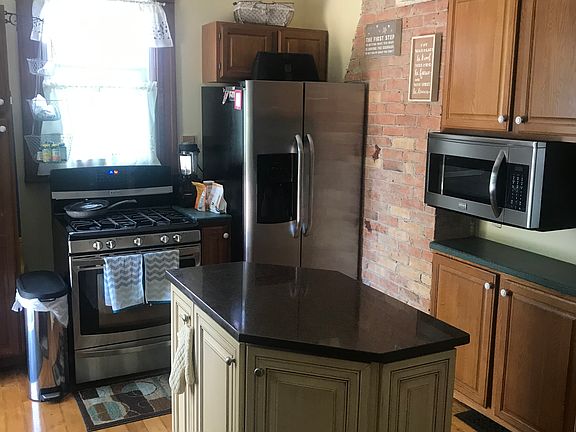 Kitchen from bathroom