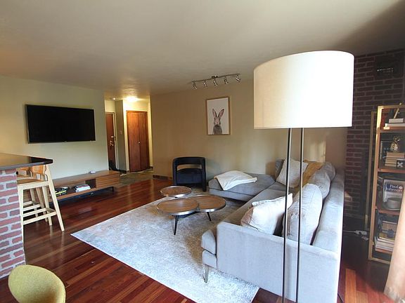 View of large living room