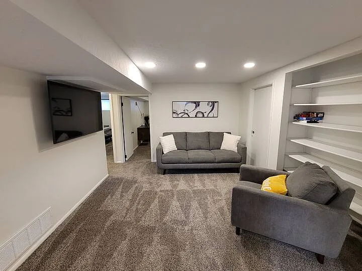 Fully Furnished Living Room - 3182 N 325 W #BASEMENT