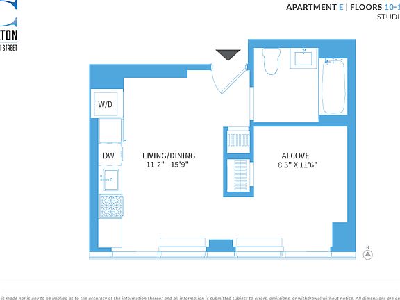 2nd image of 102 Charlton St APT 14E