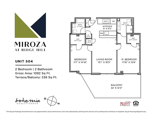 Floor plan T2-504