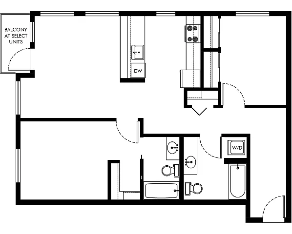 Floor plan 2X2 - B10