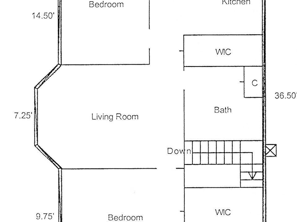 room dimensions and layout