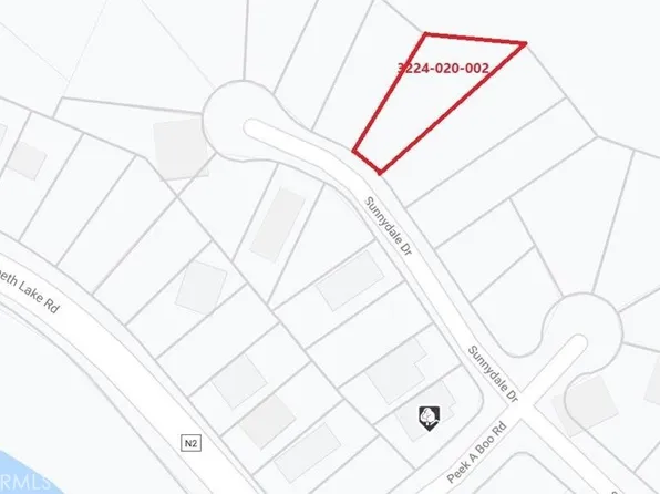 0 Vac Flintstone Drive Vic Montello Lot 125, Lake Hughes, CA 93532