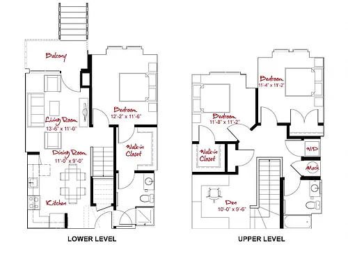 Floor plan C2 Townhome
