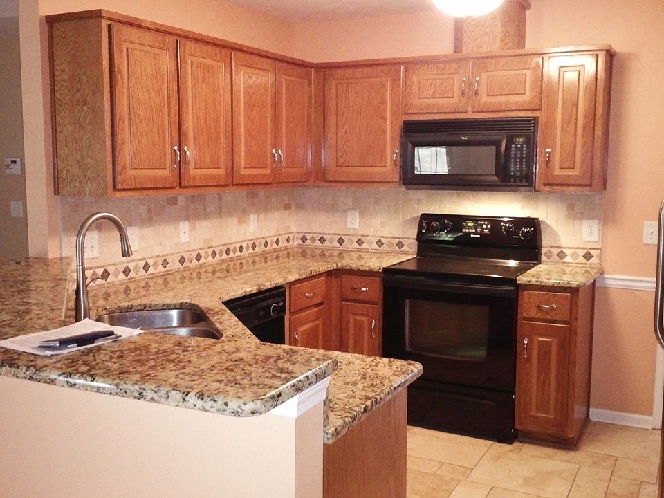 Updated kitchen with granite