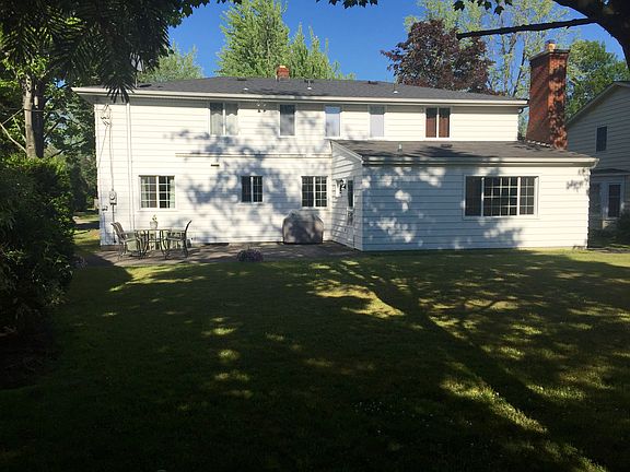 private back yard and patio