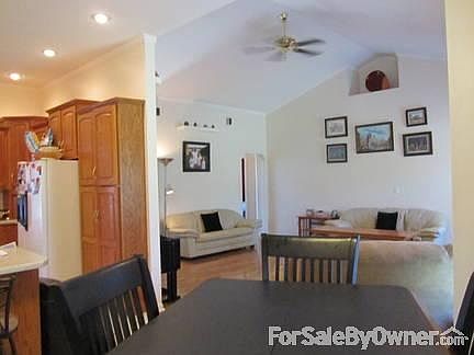 Great Room
						:
						View from eat-in kitchen to great room.