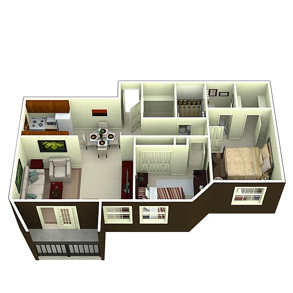 Floor plan Spruce
